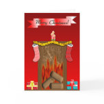 Christmas Fireside Card Christmas Fireside Card