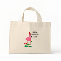 Christmas Flamingo Bag