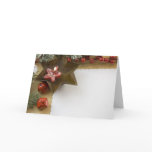 Christmas floating candle card