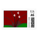 christmas flower stamp