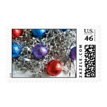 christmas foil ornaments postage postage
