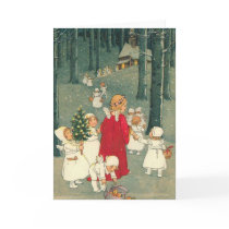 Christmas Forest Angels cards