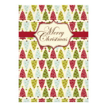 Christmas Forest Invitation Card