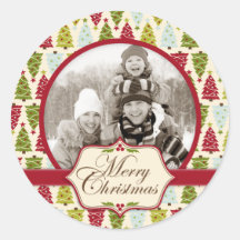 Christmas Forest Photo Sticker 2