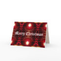 Christmas Fractals Card by webgrrl Christmas Fractals Card