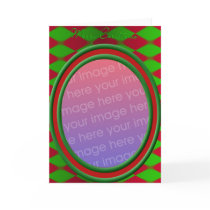 Christmas frame cards