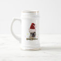 Christmas french bulldog stein mugs