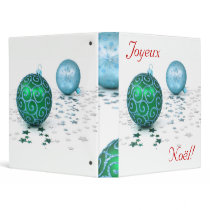 Christmas French Joyeux Noel binders by Yve_13 Christmas French Joyeux Noel binders