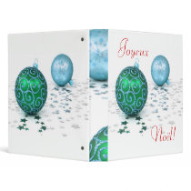 Christmas French Joyeux Noel binders by Yve_13 Christmas French Joyeux Noel binders
