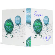 Christmas French Joyeux Noel binders by Yve_13 Christmas French Joyeux Noel binders