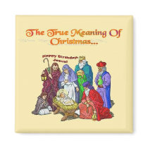 Christmas Fridge Magnet by mr_bill2 Christmas Fridge Magnet