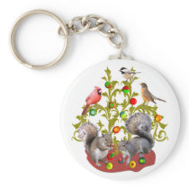 Christmas Friends Key Chain