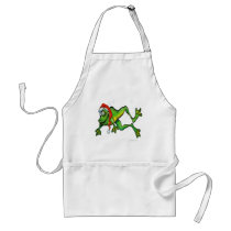 Christmas Frog aprons
