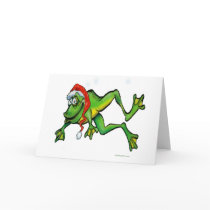 Christmas Frog cards