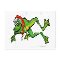 Christmas Frog postcards