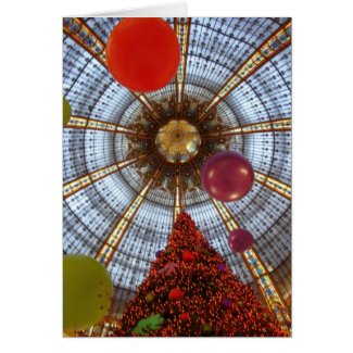 Christmas • Galeries Lafayette Greeting Card