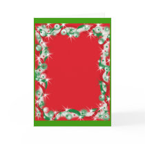 Christmas Garland Border cards