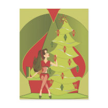 Christmas Genie postcards by trennea Christmas Genie postcards