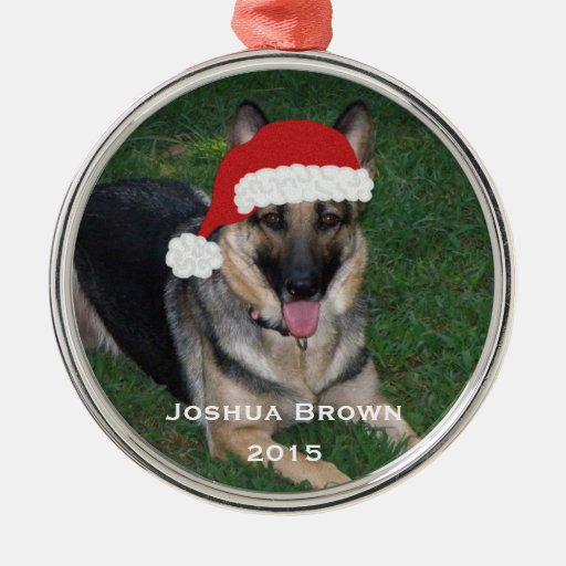christmas german shepherd ornament zazzle christmas german shepherd ornament zazzle