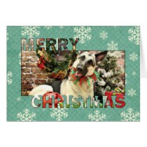 Christmas - German Shepherd - Reba Cards