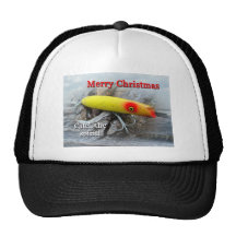 Christmas Gibbs Darter Vintage Saltwater Lure Hat