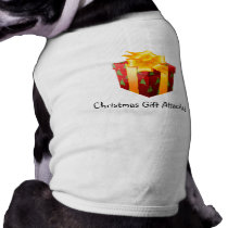 Christmas Gift Attached pet clothing