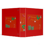 Christmas Gift Binder Red