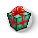 Christmas Gift Box buttons