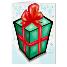 Christmas Gift Box Card
