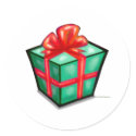 Christmas Gift Box stickers