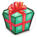 Christmas Gift Box stickers