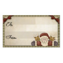 Christmas Gift Card Tag business cards by forbes1954 Christmas Gift Card Tag business cards