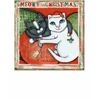 Christmas Gift Cats T-Shirt ( Long Sleeve )