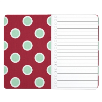 Christmas Gift Checklist Polka Dot Pocket Journal