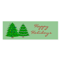 Christmas Gift Labels business cards