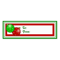 Christmas Gift Labels business cards