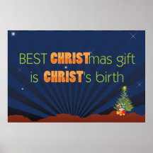christmas gift poster