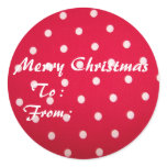 Christmas Gift stickers