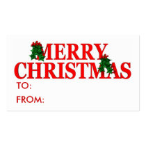 Christmas Gift Tag profile cards by forbes1954 Christmas Gift Tag profile cards