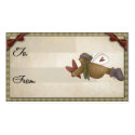 Christmas Gift Tag business cards by forbes1954 Christmas Gift Tag business cards