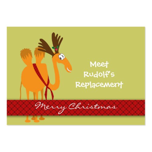 Christmas Gift Tag (Camel) - Personalize profilecard