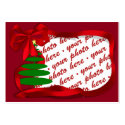 Christmas Gift Tag Photo Frame business cards by Frames4you Christmas Gift Tag Photo Frame business cards