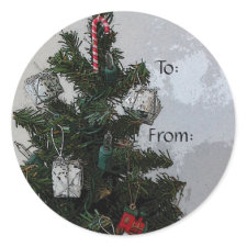 Christmas Gift Tag sticker