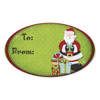 Christmas Gift tag sticker