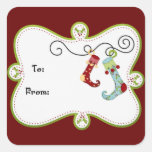 Christmas Gift tag Stickers