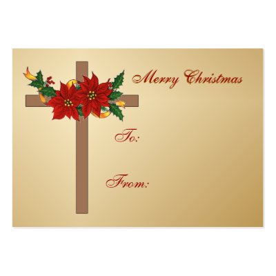 Christmas Gift Tags business cards
