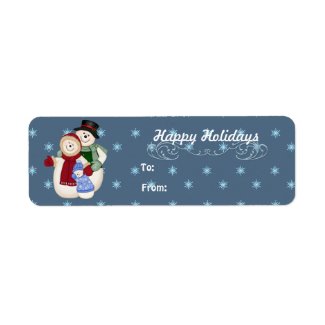 Christmas Gift Tags label