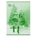 Christmas Gift Tags - Naughty Elf business cards