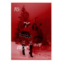 Christmas Gift Tags - Naughty Elf business cards