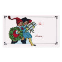 CHRISTMAS GIFTS GIFT TAG business cards by AiLartworks CHRISTMAS GIFTS GIFT TAG business cards